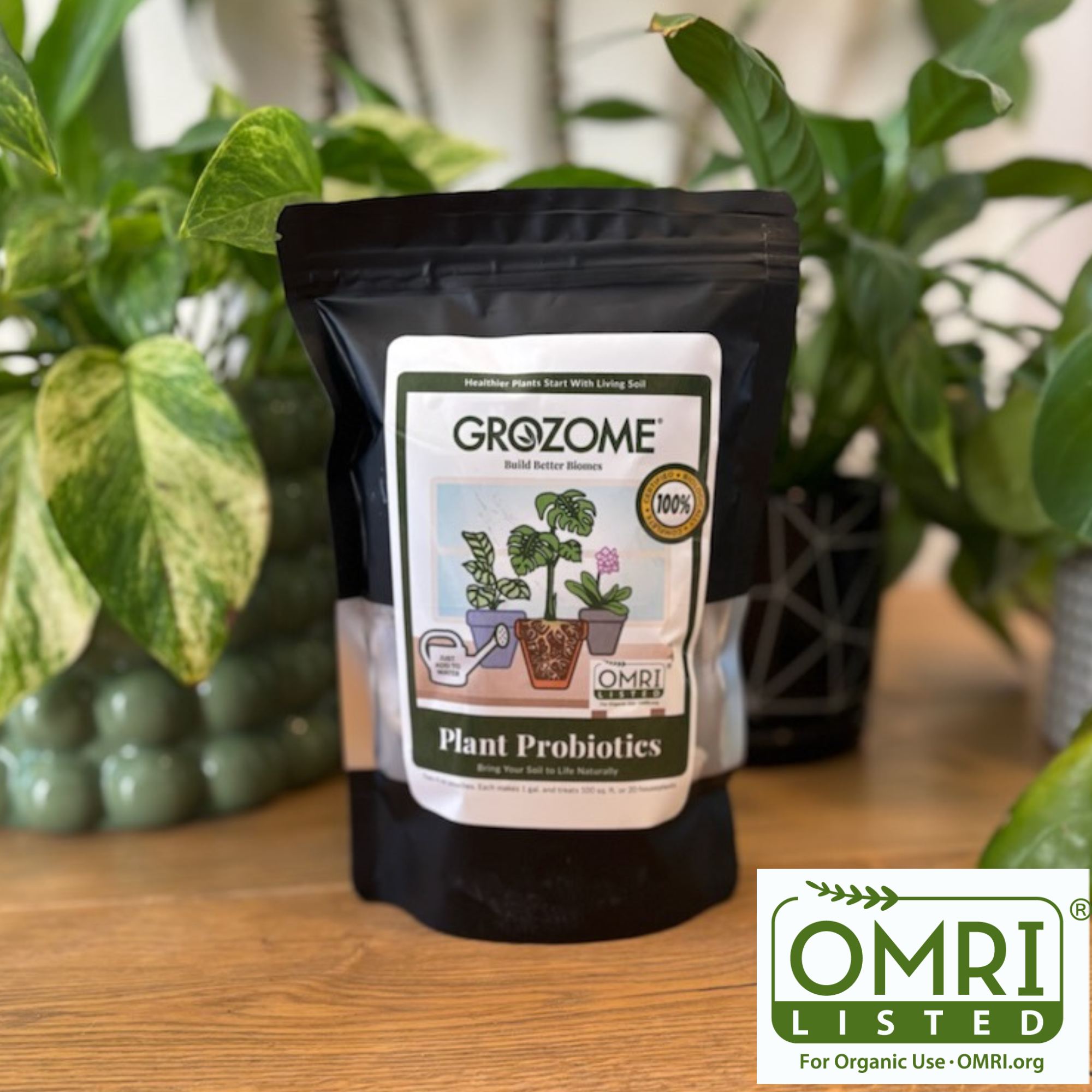 GROZOME Mini Instant Plant Probiotics (8 oz)