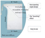 Microbe Extract Bag-Large (10"x5", 600um)